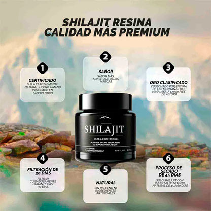 SHILAJIT DEL HIMALAYA EN RESINA 30G