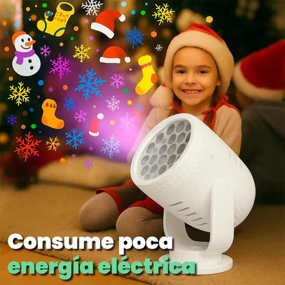 Proyector Navideño Multi Figuras LED - Magia en tu Hogar