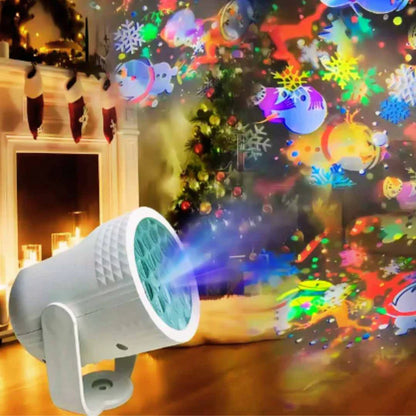 Proyector Navideño Multi Figuras LED - Magia en tu Hogar