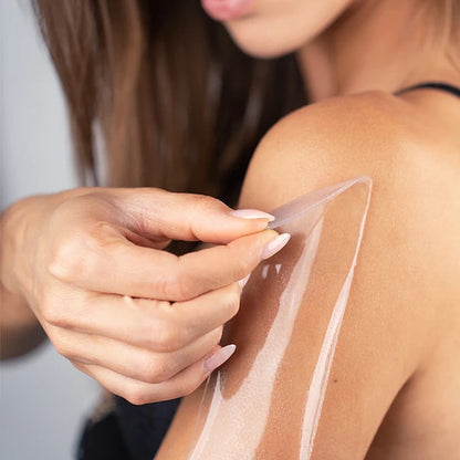 Parche de Silicona Médica para Cicatrices Antiguas/Nuevas - Elimina Quemaduras, Queloides, Estrías y Acné
