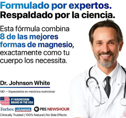 MAGNESIUM COMPLEX® - Suplemento 8 en 1 - 60 CAPS