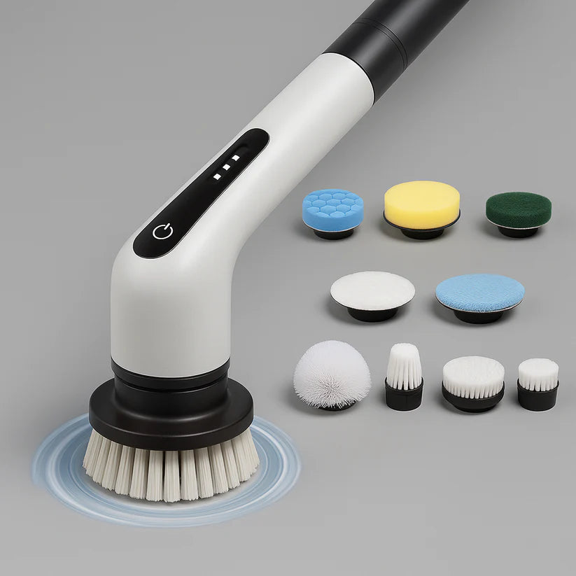 CleanBrush™ Super Cepillo De Limpieza Eléctrico Giratorio 9 en 1! 🚚 ¡ENVÍO GRATIS a todo el país!