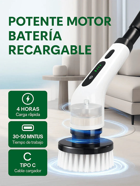 CleanBrush™ Super Cepillo De Limpieza Eléctrico Giratorio 9 en 1! 🚚 ¡ENVÍO GRATIS a todo el país!