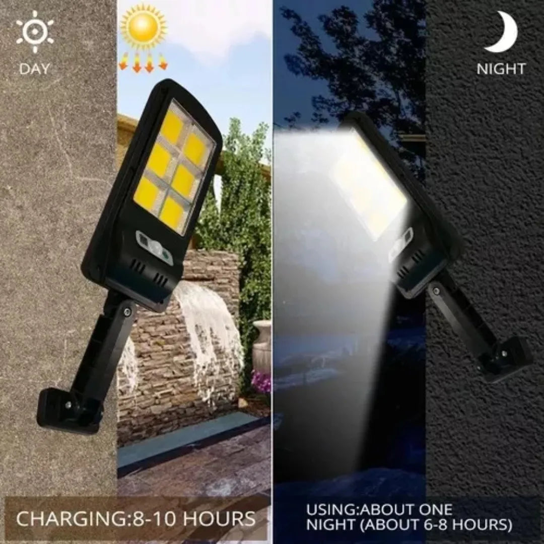 Lámpara solar paleta de casa