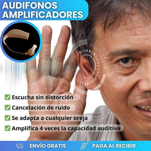 Audifono Amplificador Auditivo SoundEase Pro Alta Calidad