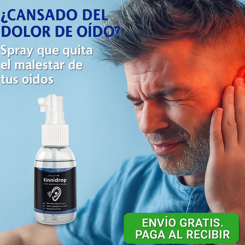 LIMPIADOR DE OIDOS TINNIDROP - ESCUCHA MEJOR, VIVE MEJOR