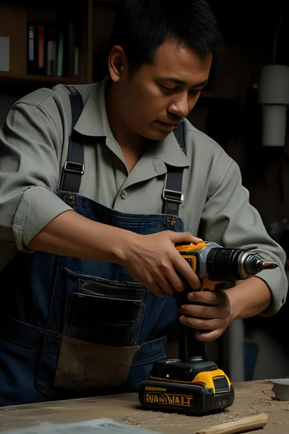 Taladro Inalambrico percutor 2 Baterias 98V - Potencia y Estabilidad en un taladro