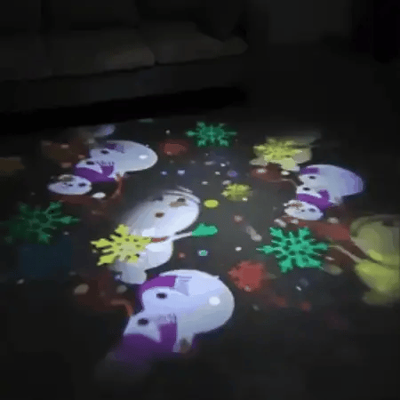 Proyector Navideño Multi Figuras LED - Magia en tu Hogar
