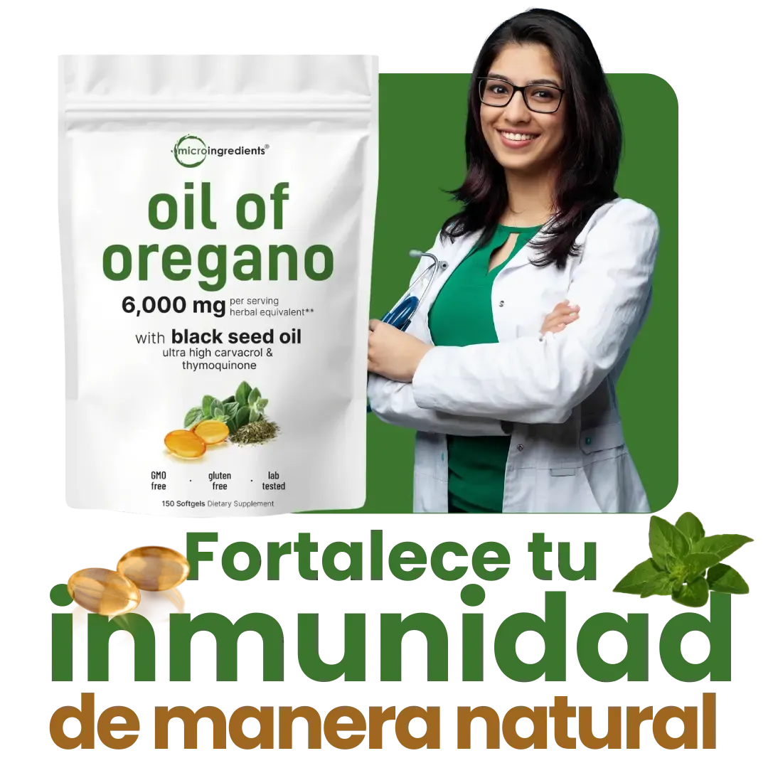 Suplemento Oregano 300 Capsulas