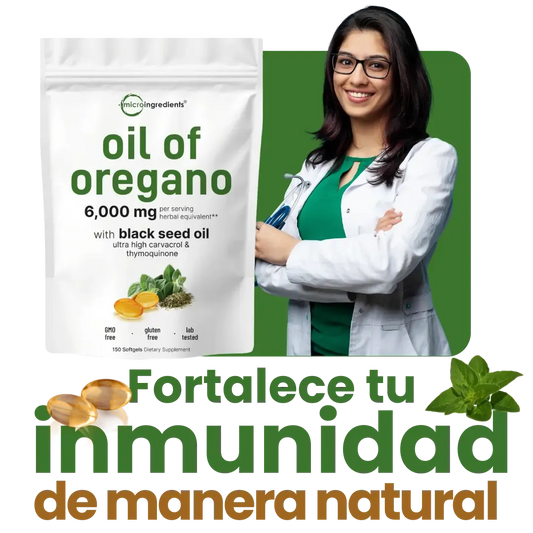 Suplemento Oregano 300 Capsulas