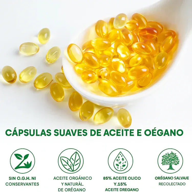 Suplemento Oregano 300 Capsulas