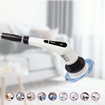 CleanBrush™ Super Cepillo De Limpieza Eléctrico Giratorio 9 en 1! 🚚 ¡ENVÍO GRATIS a todo el país!
